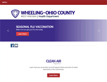 Tablet Screenshot of ohiocountyhealth.com